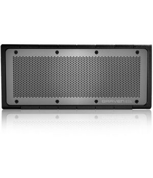 Braven BRVHD Portable Wireless Black Silicone wrap with Gray grill
