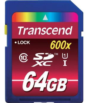 Transcend 64 GB SDXC UHS-1 Ultimate TS64GSDXC10U1