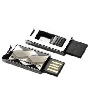 Silicon Power 16 GB Touch 850 Titanium SP016GBUF2850V1T