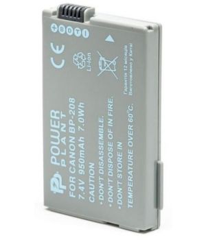 PowerPlant Aккумулятор для Canon BP-208 (950 mAh) - DV00DV1075
