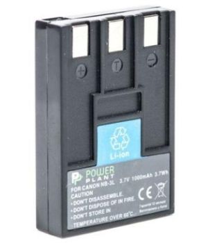 PowerPlant Aккумулятор для Canon NB-3L (1000 mAh) - DV00DV1005