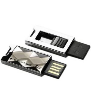 Silicon Power 32 GB Touch 850 Titanium SP032GBUF2850V1T