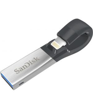 SanDisk 128 GB iXpand USB 3.0/Lightning (SDIX30C-128G-GN6NE)