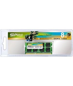 Silicon Power 8 GB SO-DIMM DDR3 1333 MHz (SP008GBSTU133N02)