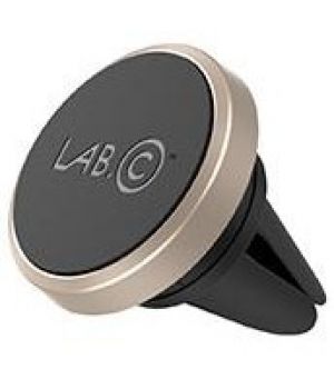 LAB.C Magnetic Air Vent Car Mount Gold (LABC-597-GD)