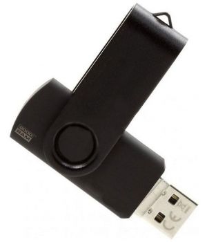 GOODRAM 32 GB Twister Clip Black (UTS2-0320KKR11)