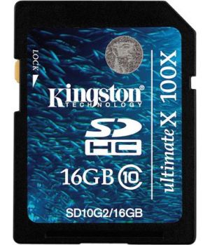 Kingston 16 GB SDHC Class 10 Gen.2 SD10G2/16GB