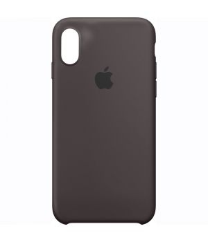 Apple iPhone X Silicone Case Cocoa (high copy)