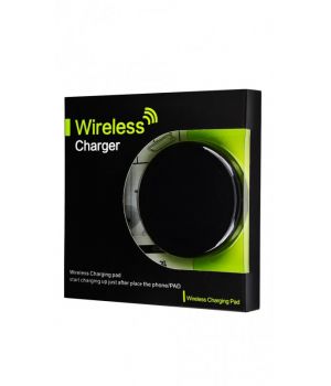 Simple Case Wireless Charging Round 1A Black