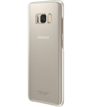 Samsung Silicone Cover Clear Gold for Samsung Galaxy S8 G950 (EF-QG950CFEGRU)