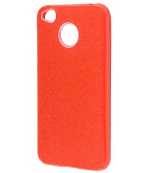 Simple Case Shining Glitter Rose Red for Xiaomi Redmi 4X