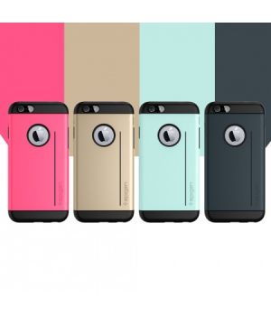 SGP (Spigen) Slim Armor S Series Metal Slate for iPhone 6 (SGP10955)