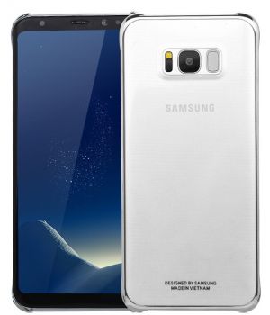 Samsung Transparent Protective Case Silver for Samsung Galaxy S8