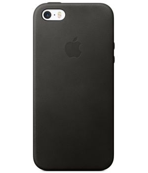 Apple iPhone SE Leather Case Black (MMHH2)