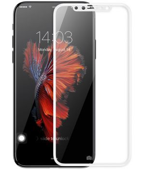 4D Glass White for iPhone X