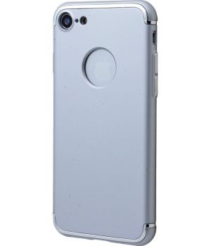 Simple Case Soft Touch Silver for iPhone 7