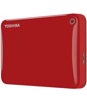 Toshiba Canvio Connect II 3TB USB3.0/Red (HDTC830ER3CA)