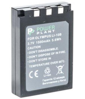 PowerPlant Aккумулятор для Olympus LI-10B, Li-12B (1500 mAh) - DV00DV1056