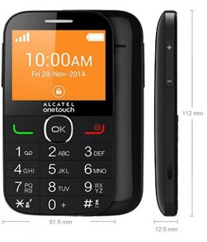 Alcatel OneTouch 2004G Black