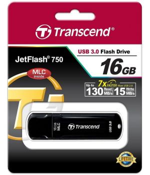 Transcend 16 GB JetFlash 750 Black TS16GJF750K