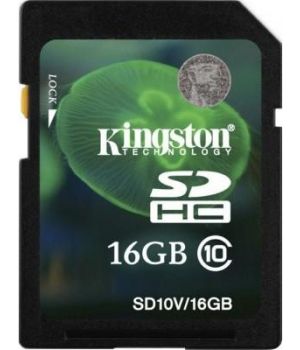 Kingston 16 GB SDHC Class 10 SD10V/16GB