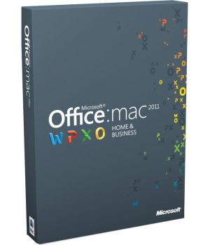 Microsoft Office Mac Home & Business для 1 ПК 2011 Русский (коробочная версия) (W6F-00211)