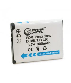 ExtraDigital Аккумулятор для Sanyo DB-L80, D-LI88 - BDS2638