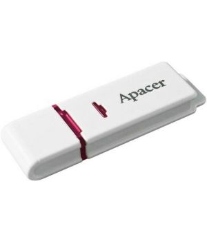 Apacer 8 GB AH333 White USB 2.0 (AP8GAH333W-1)