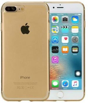ROCK Slim Jacket iPhone 7 Plus Transparent Gold
