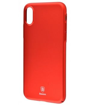 Baseus Ultra Slim Thin Case (PC) Red for iPhone X