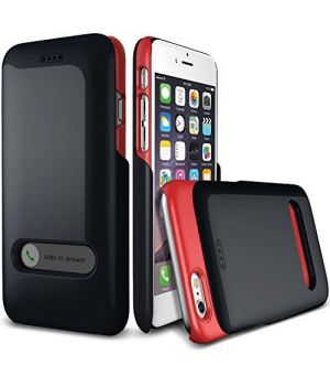 Verus Slim Hard Slide Black + Red for iPhone 6 (VSSHSL6)