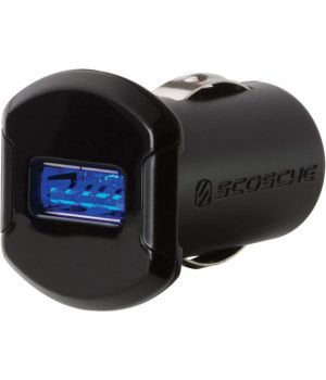 Scosche reVOLT 12W USB Car Charger with Illuminated USB Port (USBC121M)