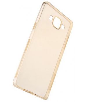 Simple Case Silicone for Samsung Galaxy A7 2016 A710F (0.3mm) Gold