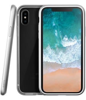 Laut Exo-frame Aluminium for iPhone X Silver (LAUT_IP8_EXI_SL)