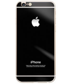 Simple Case Premium Mirror Tempered Glass black for iPhone 6 Plus