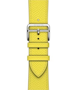 Apple Watch Hermes Leather Single Tour 42mm Lime Epsom (MPXE2)