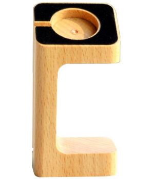 Simple Case Desktop Stand Holder Wooden for Apple Watch Sport 42mm
