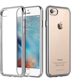 G-Case Fashion Protection Shell Silver for iPhone 7