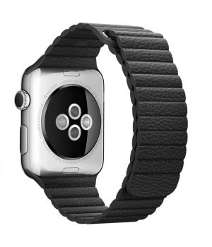 Apple Watch 42mm Leather Loop Large Black (MJY62)