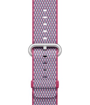 Apple Watch 38mm Berry Check Woven Nylon (MQVD2)