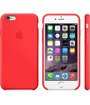 Apple iPhone 6 Silicone Case (PRODUCT) Red (MGQH2)