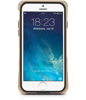 Macally Flexible Protective Frame Metallic Champagne for iPhone 6 (IRONP6M-CH)