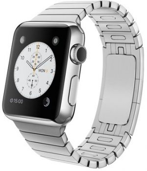 Apple Watch 38mm Stainless Steel Case with Link Bracelet (MJ3E2)