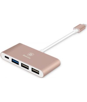 Baseus Sharp Seies HUB Adapter Type-C to USB-C/USB-A