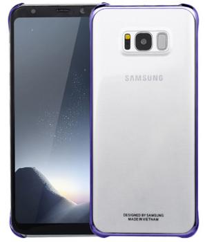Samsung Transparent Protective Case Purple for Samsung Galaxy S8